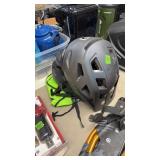 2 BICYCLE HELMETS SZ L & FLORESCENT VEST