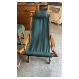 OAK FRAMED HAMMOCK CHAIR