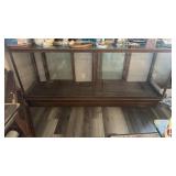 OAK DISPLAY CASE