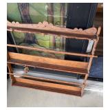 CUP WALL HANGING FOOTED SHELF