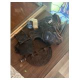 CAST IRON FEET, DAMPENER & MISC