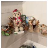 BIRDS, BELLS, OWL, TEA POT & MISC