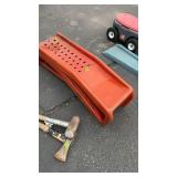 2 RED CAR RAMPS