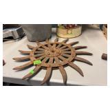 ANTIQUE CULTIVATOR WHEEL