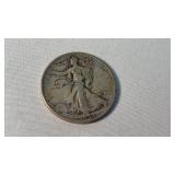 1934 WALKING LIBERTY SILVER HALF DOLLAR