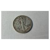 1942 WALKING LIBERTY SILVER HALF DOLLAR