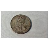 1942 WALKING LIBERTY SILVER HALF DOLLAR
