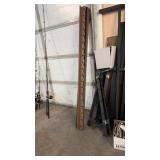 FISHING POLE STORAGE RACK