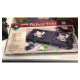 2 BURNER PROPANE STOVE