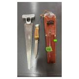 KNAPP HUNTING SAW & PUMA SILINGEN KNIFE