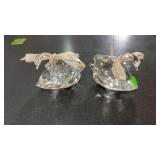 SWAROVSKI CRYSTAL SWANS