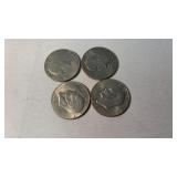4 EISENHOWER DOLLARS