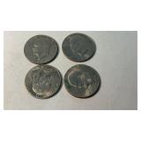 4 EISENHOWER DOLLARS