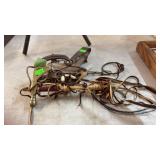 SMALL TRAP & DECORATIVE BEADED TOMAHAWK