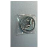 1 oz STERLING SILVER WILDLIFE COIN, HUMPBACK WHALE