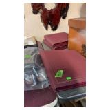 2 GROUPS OF COIN COLLECTOR BOOKS, CASES & TRAYS