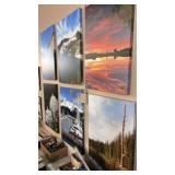 6 CANVAS LANDSCAPE PHOTOS