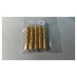 5 TUBES OF GOLD FOIL FLAKE