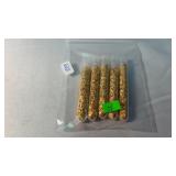5 TUBES OF GOLD FOIL FLAKE