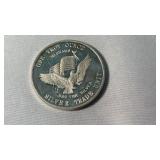 1 oz .999 FINE SILVER ROUND