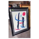 JOAN MIRO WATERCOLOR PAINTING