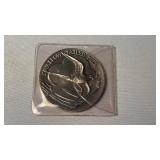 1 oz STERLING SILVER WILDLIFE COIN, SWALLOWED TAIL