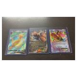 3 POKEMON CARDS
