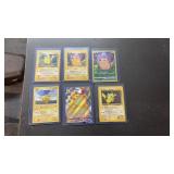 6 POKEMON CARDS