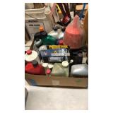 BX OF LUBRICANTS, OIL, FUNNELS & MISC