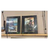 2 SIGNED & NUMBERED LADY PIRATE PRINTS