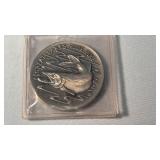 1 oz STERLING SILVER WILDLIFE COIN, GREAT LAKES
