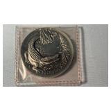 1 oz STERLING SILVER WILDLIFE COIN, FLORIDA