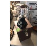 COLEMAN MINI PACK LANTERN W/ CUSTOM BUILT WOOD