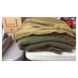 3 WOOL BLANKETS