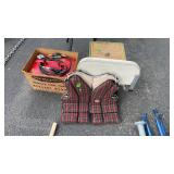 LIKE NEW MERCURY BOAT FUEL TANK, STEARNS LIFE