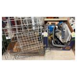WIRE BASKETS, CAULKING GUN & MISC