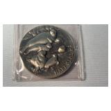 1 oz STERLING SILVER WILDLIFE COIN, HARP SEAL