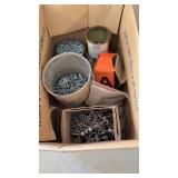 BX OF SCREWS & FASTENERS