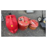 3 GAS CANS