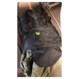 SLEEPING BAG IN BLACK BAG