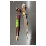 SOLINGEN ARMESO DAGGER W/ EAGLE HEAD HANDLE &