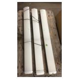 3 SHOP LIGHT FIXTURES ON CART **NOT CART