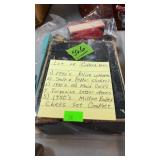 SMALL GROUP OF COLLECTIBLES, SALT & PEPPERS, OLD