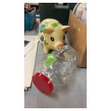 PIGGY BANK & CLEAR PIG JAR