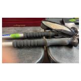 2 KOMPERDELL ADJUSTABLE WALKING STICKS