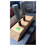 2 INERT MILITARY ROUNDS (CAL UNKNOWN)