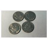 4 EISENHOWER DOLLARS