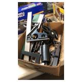 BX W/ MICROMETERS, SPEED SQUARES & OTHER MACHINIST