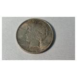 1922 SILVER PEAC DOLLAR