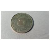 1 DINAR WEIGHS .70  oz  80% SILVER